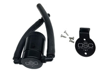 Load image into Gallery viewer, J&amp;L 99-04 Ford Lightning Driver Side Oil Separator 3.0 - Black Anodized Oil Separators J&amp;L
