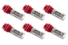 Load image into Gallery viewer, Diode Dynamics 3157 LED Bulb XP80 LED - Red Set of 6 Bulbs Diode Dynamics   
