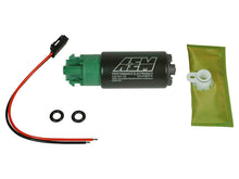 Load image into Gallery viewer, AEM 340LPH 65mm Fuel Pump Kit w/ Mounting Hooks - Ethanol Compatible Fuel Pumps AEM
