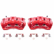 Power Stop 07-12 Acura RDX Front Red Calipers w/Brackets - Pair | S2958