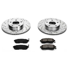 Load image into Gallery viewer, Power Stop 02-04 Infiniti I35 Front Z23 Evolution Sport Brake Kit Brake Kits - Performance D&amp;S PowerStop   
