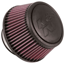 Load image into Gallery viewer, K&amp;N Universal Round Clamp-On Air Filter 3in Flange ID x 6in Base OD x 4.625in Top OD x 3in Height Air Filters - Universal Fit K&amp;N Engineering   
