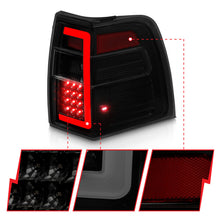 Load image into Gallery viewer, ANZO 07-17 Ford Expedition LED Taillights w/ Light Bar Black Housing Smoke Lens Tail Lights ANZO
