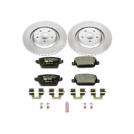 Power Stop 07-11 Volvo S80 Rear Euro-Stop Brake Kit Brake Kits - OE PowerStop   