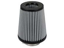 Load image into Gallery viewer, aFe MagnumFLOW Pro DRY S Universal Air Filter 3in F / 6in B / 4.5in T (Inv) / 7in H Air Filters - Universal Fit aFe
