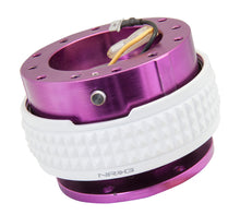 Load image into Gallery viewer, NRG Quick Release Kit - Pyramid Edition - Purple Body / Glow In The Dark Pyramid Ring Quick Release Adapters NRG
