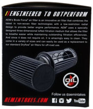 Load image into Gallery viewer, AEM Dryflow 3.25in. X 5in. Round Tapered Air Filter Air Filters - Universal Fit AEM Induction
