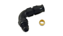 Load image into Gallery viewer, Vibrant 90 Degree 3/8in Tube to Male -6AN Flare Adapter w/ Olive Inserts Fittings Vibrant
