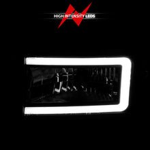 Load image into Gallery viewer, ANZO 94-02 Dodge RAM Crystal Headlight - w/ Light Bar Black Housing Headlights ANZO

