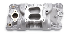 Load image into Gallery viewer, Edelbrock Manifold SBC 23-Degree Marine RPM 1987-1995 w/ Brass Intake Manifolds Edelbrock
