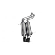 Corsa 2001-2006 BMW 325i/ci Convertible E46 Black Sport Axle-Back Exhaust Axle Back CORSA Performance