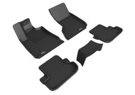 3D Maxpider 13-18 Maserati Ghibli Kagu Floor Mat- Black R1 R2 Floor Mats - Rubber 3D MAXpider   