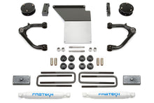 Load image into Gallery viewer, Fabtech 14-18 GM K1500 w/OE Alum. UCA 4in Uniball UCA System w/Rear Perf. Shocks Lift Kits Fabtech
