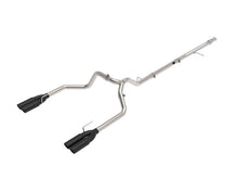 Load image into Gallery viewer, aFe Vulcan Series 3in 304SS DPF-Back 20-21 GM Trucks L6-3.0L (td) LM2 - Dual Black Tip DPF Back aFe
