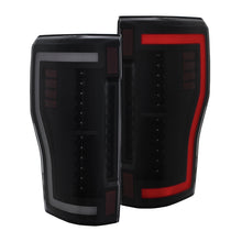 Load image into Gallery viewer, ANZO 2017+ Ford F-250 LED Taillights - Black/Smoke Tail Lights ANZO
