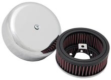 Load image into Gallery viewer, K&amp;N 4in ID / 5.25in OD / 2in H Custom Assembly Filter designed to fit Harley-Davidson Motorcycles Air Filters - Direct Fit K&amp;N Engineering   
