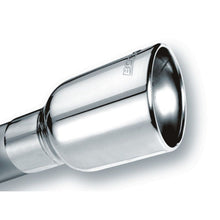 Load image into Gallery viewer, Borla Universal Polished Tip Single Oval Rolled Angle-Cut w/Clamp (inlet 2 1/2in. Outlet 4 1/4 x 3 1 Tips Borla
