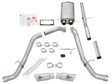 Load image into Gallery viewer, aFe Mach Force-XP Exhaust 3in Cat-Back SS 14-15 GM 1500 Trucks 4.3L/5.3L Dual Split w/ Polished Tip Catback aFe

