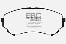 Load image into Gallery viewer, EBC 08-13 Cadillac CTS 3.6 (315mm Rear Rotors) Redstuff Front Brake Pads Brake Pads - Performance EBC   
