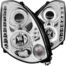 Load image into Gallery viewer, ANZO 2003-2007 Infiniti G35 Projector Headlights w/ Halo Chrome (CCFL) (HID Compatible) Headlights ANZO
