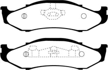 Load image into Gallery viewer, EBC 97-99 Jeep Cherokee 2.5 82mm High Rotors Greenstuff Front Brake Pads Brake Pads - Performance EBC   
