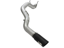 Load image into Gallery viewer, aFe MACHForce XP 5in DPF-Back SS Exhaust Dodge RAM 13-14 6.7L (td) Mega Cab w/ Black Tip DPF Back aFe
