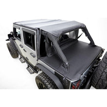 Load image into Gallery viewer, Rampage 2007-2018 Jeep Wrangler(JK) Unlimited 4-Door Tonneau Cover - Black Diamond Soft Tops Rampage
