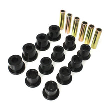 Load image into Gallery viewer, Energy Suspension 87-96 Jeep Wrangler Black Front/Rear Spring and Shackle Bushing Bushing Kits Energy Suspension

