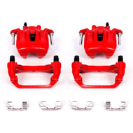 Power Stop 03-07 Nissan Murano Front Red Calipers w/Brackets - Pair Brake Calipers - Perf PowerStop   