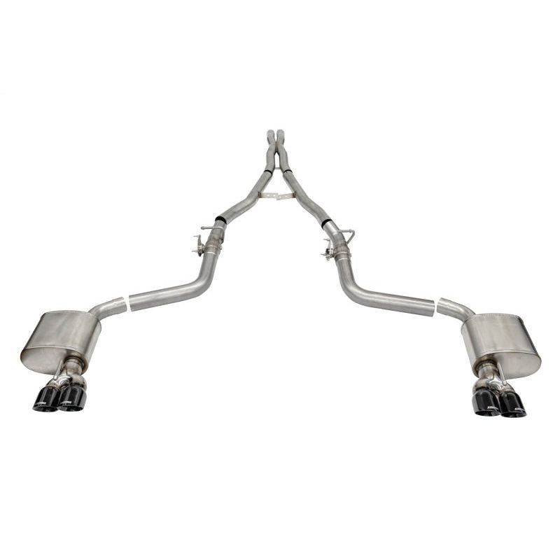 Corsa 15-23 Challenger SRT/Hellcat/Demon/Redeye 2.75in Valved CB DRE w/ Twin 3.5in Pol Blk PVD Tips Catback CORSA Performance