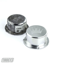 Load image into Gallery viewer, Turbo XS 15-16 Subaru WRX Billet Aluminum Vacuum Pump Cover - Silver Engine Covers Turbo XS
