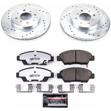 Load image into Gallery viewer, Power Stop 15-19 Honda Fit Front Z26 Street Warrior Brake Kit Brake Kits - Performance D&amp;S PowerStop   
