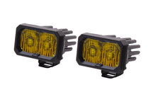 Load image into Gallery viewer, Diode Dynamics Stage Series 2 In LED Pod Sport - Yellow Driving Standard ABL (Pair) Light Accessories and Wiring Diode Dynamics   
