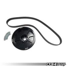 Load image into Gallery viewer, 034 Motorsport 3.0 TFSI Supercharger 190mm Crank Pulley Upgrade, B8/B8.5 Audi S4/S5/Q5/SQ5 &amp; C7 Audi A6/A7 Pulleys - Crank, Underdrive 034 Motorsport Default Title  
