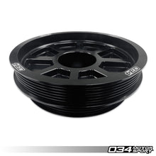 Load image into Gallery viewer, 034 Motorsport 3.0 TFSI Supercharger 190mm Crank Pulley Upgrade, B8/B8.5 Audi S4/S5/Q5/SQ5 &amp; C7 Audi A6/A7 Pulleys - Crank, Underdrive 034 Motorsport   
