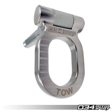 Load image into Gallery viewer, 034 Motorsport Stainless Steel Tow Hook -105mm for Audi MQB/B8/B8.5/B9 and Volkswagen MQB Tow Hook 034 Motorsport Default Title  
