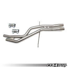 Load image into Gallery viewer, RES-X Resonator Delete and X-PIPE, B8/B8.5 Audi S4 3.0 TFSI Midpipe 034 Motorsport   
