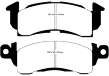 Load image into Gallery viewer, EBC 85-90 Chevrolet Astro Van 2WD Greenstuff Front Brake Pads Brake Pads - Performance EBC   
