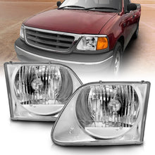 Load image into Gallery viewer, ANZO 1997-2003 Ford F-150 Crystal Headlights Chrome Headlights ANZO
