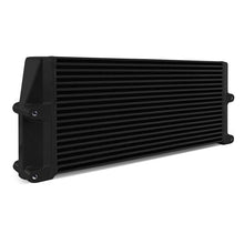 Load image into Gallery viewer, Mishimoto Heavy-Duty Oil Cooler - 17in. Same-Side Outlets - Black Oil Coolers Mishimoto
