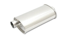 Load image into Gallery viewer, Vibrant StreetPower Oval Muff 5in x 9in x 15in long body 3in inlet I.D. x 3in outlet Offset-Center Muffler Vibrant

