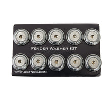 Load image into Gallery viewer, NRG Fender Washer Kit w/Rivets For Plastic (Gunmetal) - Set of 10 Hardware Kits - Other NRG
