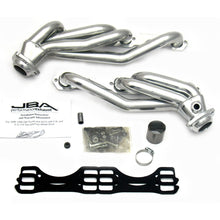 Load image into Gallery viewer, JBA 96-00 GM Truck 5.0L/5.7L SBC w/o A.I.R. 1-1/2in Primary Silver Ctd Cat4Ward Header Headers &amp; Manifolds JBA
