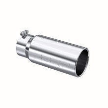 Load image into Gallery viewer, MBRP Universal Tip 5 O.D. Rolled Straight 4 inlet 12 length Steel Tubing MBRP
