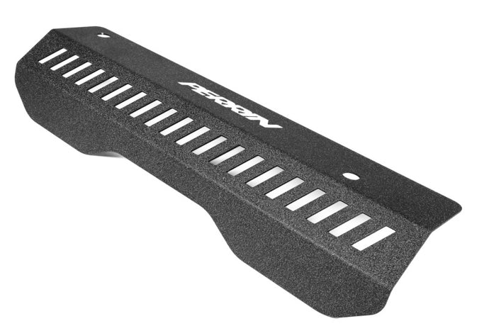 Perrin 22-23 Subaru WRX Pulley Cover (Short Version - Works w/AOS System) - Black Engine Covers Perrin Performance   