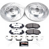 Power Stop 11-14 Honda Odyssey Front Z26 Street Warrior Brake Kit Brake Kits - Performance D&S PowerStop   