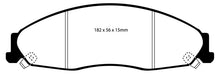Load image into Gallery viewer, EBC 02-05 Cadillac CTS 2.6 Redstuff Front Brake Pads Brake Pads - Performance EBC   
