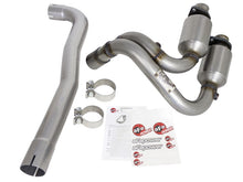 Load image into Gallery viewer, aFe Power Direct Fit Catalytic Converter Replacements Front 04-06 Jeep Wrangler (TJ/LJ) I6-4.0L Catalytic Converter Direct Fit aFe
