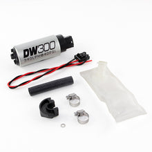 Load image into Gallery viewer, DeatschWerks 94+ Nissan 240sx/Silvia S14/S15 DW300 340 LPH In-Tank Fuel Pump w/ Install Kit Fuel Pumps DeatschWerks
