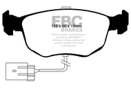EBC 98-99 Ford Contour 2.5 SVT Yellowstuff Front Brake Pads Brake Pads - Performance EBC   